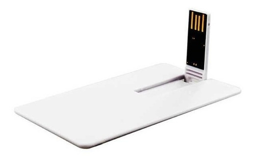 Kit 10 Uni Pen Drive Cartão 4gb Para Personalizar (pen Card)