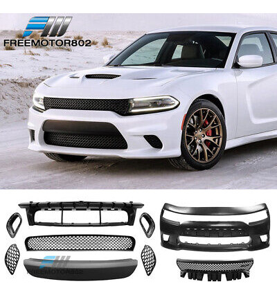 For 15-23 Dodge Charger 4dr 15 Srt Hellcat Pp Front Bump Zzg