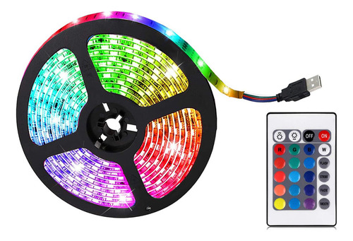 Cinturón De Luz Multicolor Para Tv Led Rgb Colors Bar Remote