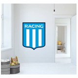 Vinilo Pared Puerta Logo Racing Club De Avellaneda 50x60