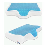 Gel Memory Foam Firm Pillow - Almohada Cervical Para El Dolo