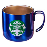 Taza Navidad Starbucks Coleccionable Edición Limitada Acero