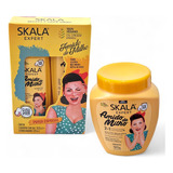 1 Kit Skala Amido De Milho Condicionador+shampoo+creme 