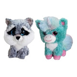 Juguete Lindo Peluches Animales Peludos De Terciopelo 20 Cm.