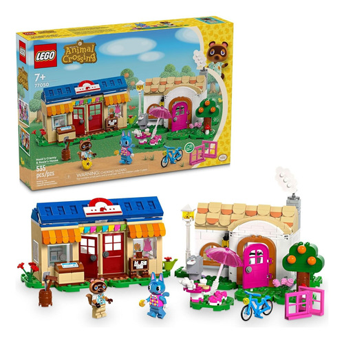 Lego Animal Crossing 77050 Mininook Y Casa De Minina