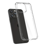 Funda Spigen Para  iPhone 15 Pro Crystal Hybrid - Clear