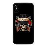 Funda Uso Rudo Tpu Para iPhone Guns And Roses Rock Moda 05