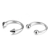 Piercing Para Nariz Bull Septum Acero Quirúrgico 316l 