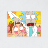 Cuadro Decorativo Rick Y Morty, 30x40cm Varios Modelos