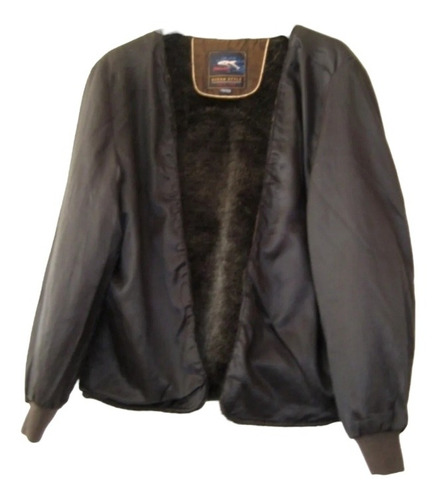 Chaqueta/chaleco,negro/piel Artificial Ocean Style, Talla Xs