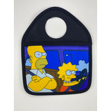 Bolsa Organizadora Basura Neoprene Homero Y Lisa Manejando