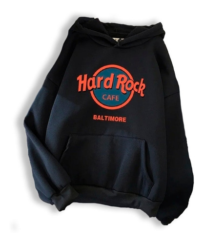 Blusa Moletom Hard Rock Cafe Baltimore Unissex