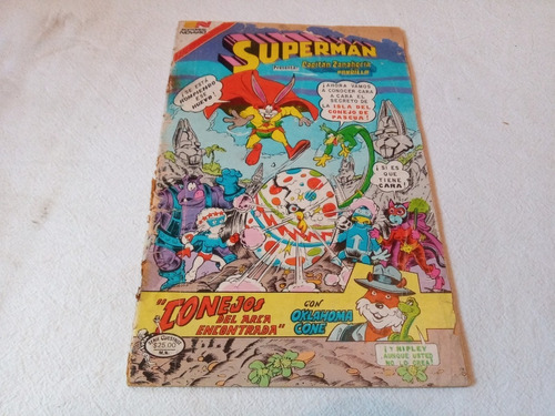 Superman 3 131 Capitan Zanahoria Año 1983 Novaro