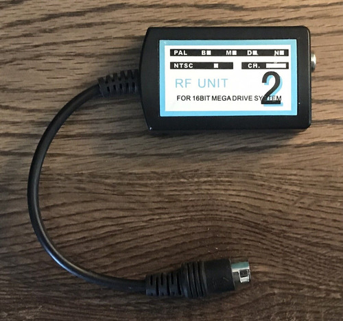 Adaptador Rf Antena Para Sega Genesis Modelo 2 - D