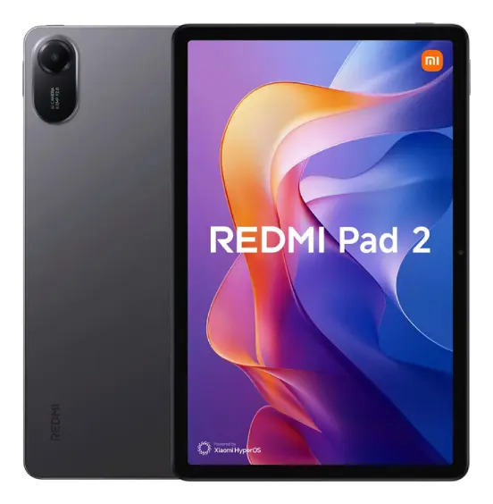Tablet Xiaomi Redmi Pad 2 11 4gb Ram 128gb Negro 2k 90hz Hyperos 2 Color Negro