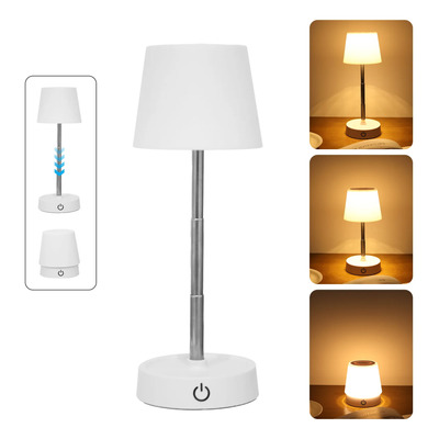 * A Lámpara De Mesa Led Moderna Ajustable Recargable Usb C