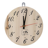 Reloj De Sauna Home Decor De 8 Pulgadas, Reloj Temporizador