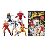 Marvel Legends The West Coast Avengers Iron Man 5 Pack