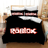 Conjunto De Cama Roblox De Três Peças, Capas De Edredom, F .