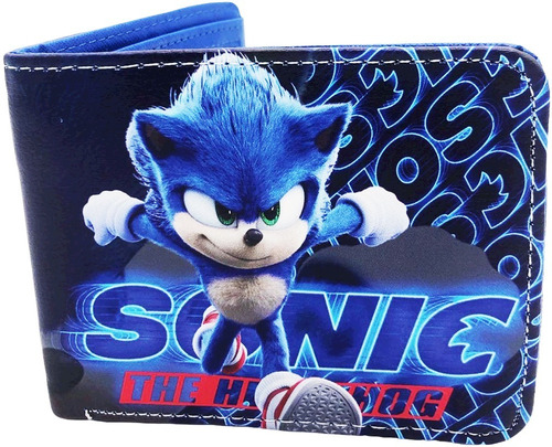 Cartera De Sonic Neon - Videojuegos Nintendo Gamer 