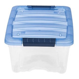 Caja De Plastico 3 Contenedores Transparentes Con Tapa 