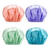 Amazerbath  Gorro De Ducha Para Mujer (4 Unidades)