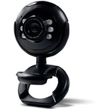 Webcam Multilaser Nightvision Microfone Usb Preto Wc045 