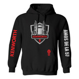 Sudadera + Playera + Gorra Modelo Kenworth Reflejante