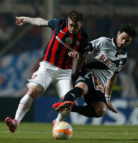 Camiseta San Lorenzo Libertadores 2015 Titular 7 J.buffarini