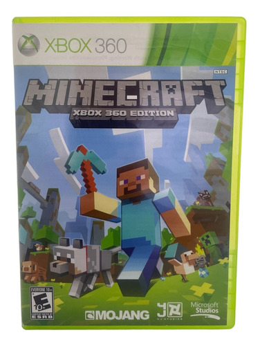 Jogo Minecraft Xbox 360 Original Perfeito Estado Seminovo