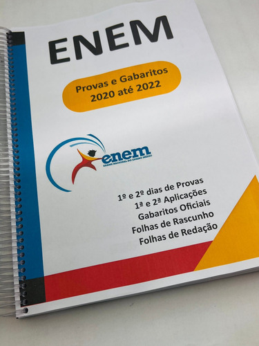 Apostila Provas Enem 3 Últimos Anos Com Gabarito