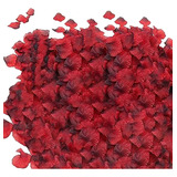 6000 Pétalos,flores Decorativas De Rosas Rojas Artificiales 