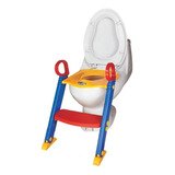 Asiento Adaptador Escalera Inodoro Wc Para Niños Color Amarillo