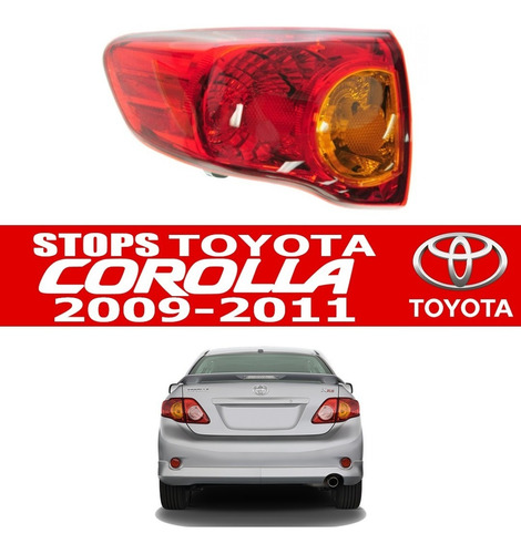 Stop De Toyota Corolla 2009 2010 2011 Foto 3