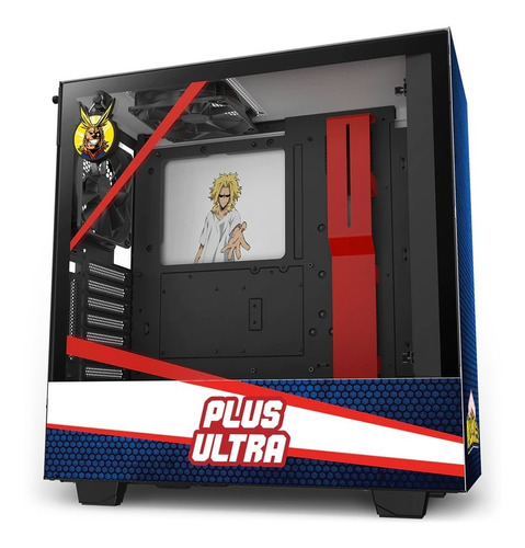 Gabinete Nzxt Crft 10 H510i  Limited Edition All Might Mha
