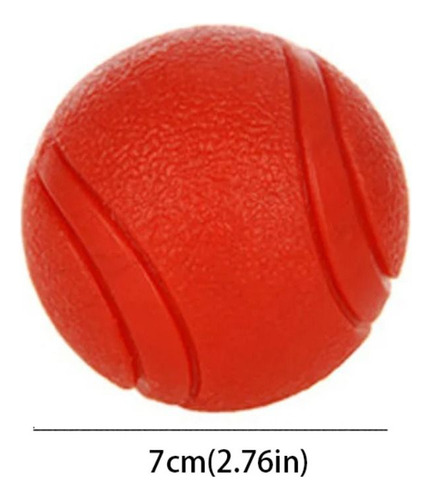 Juguete Masticable Pet Molar Rubber Ball Para Adiestramiento