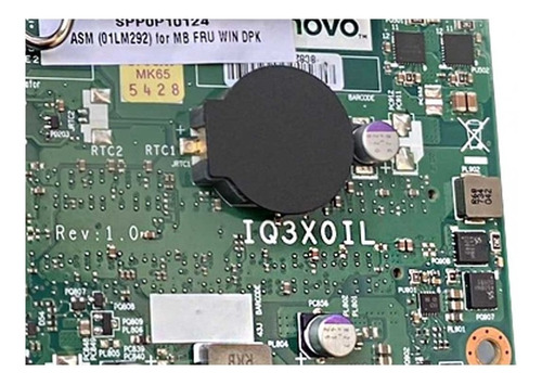 Lenovo Thinkcentre M920q Motherboard Eq370 Nm-b551 Iq3x0il