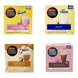 Kit Cápsula Galak Moça Nesquik Sensação Nescafé Dolce Gusto