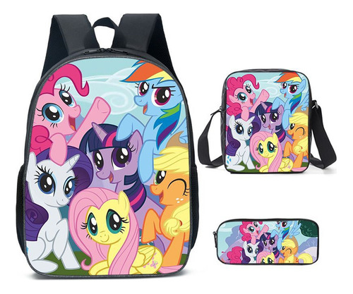 Set De Mochilas Escolares Ma Baoli My Little Pony De Factory