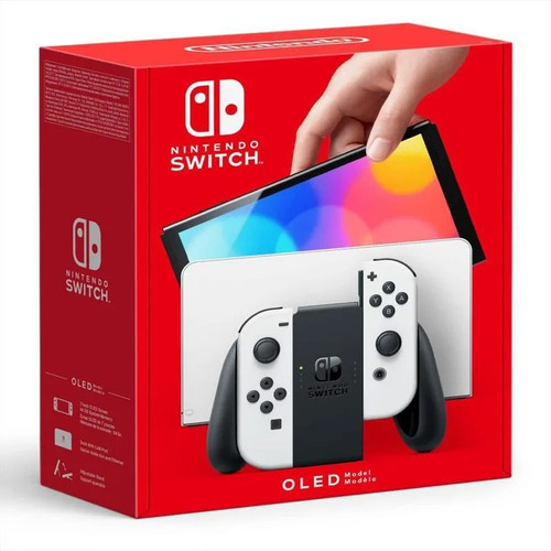 Nintendo Switch Oled + Volante + Jostick + Estuche