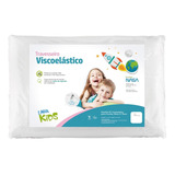 Travesseiro Nasa Kids Viscoelástico Criança- Fibrasca Z5101