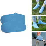 Protector De Silicio Impermeable Cubre Tenis Zapato Lluvia S