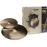 Set De Platillos Stagg Exd Set Hi Hat 14 + Crash Ride 18