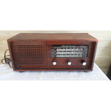 Radio Antigo De Madeira Auditone