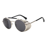 Gafas Lentes De Sol Steampunk Sombras Abatibles Vintage Doha