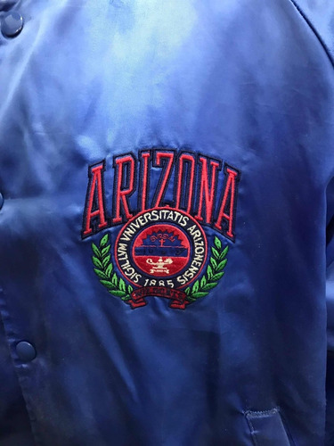 Campera Universitaria University Of Arizona Made In Usa