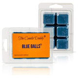 The Candle Daddy Blue Balls  Blueberry  Cubo De Cera Con A