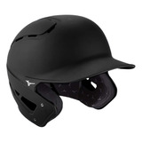 Mizuno Adult B6 Baseball Batting Helmet Black Small/medium