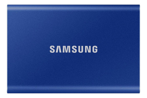 Disco Sólido Ssd Externo Samsung T7 Mu-pc2t0t 2tb Azul