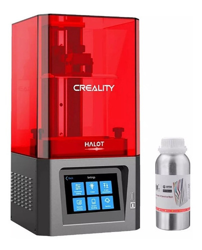 Impresora 3d Resina Msla Creality Halot-one + 500g Resina Uv